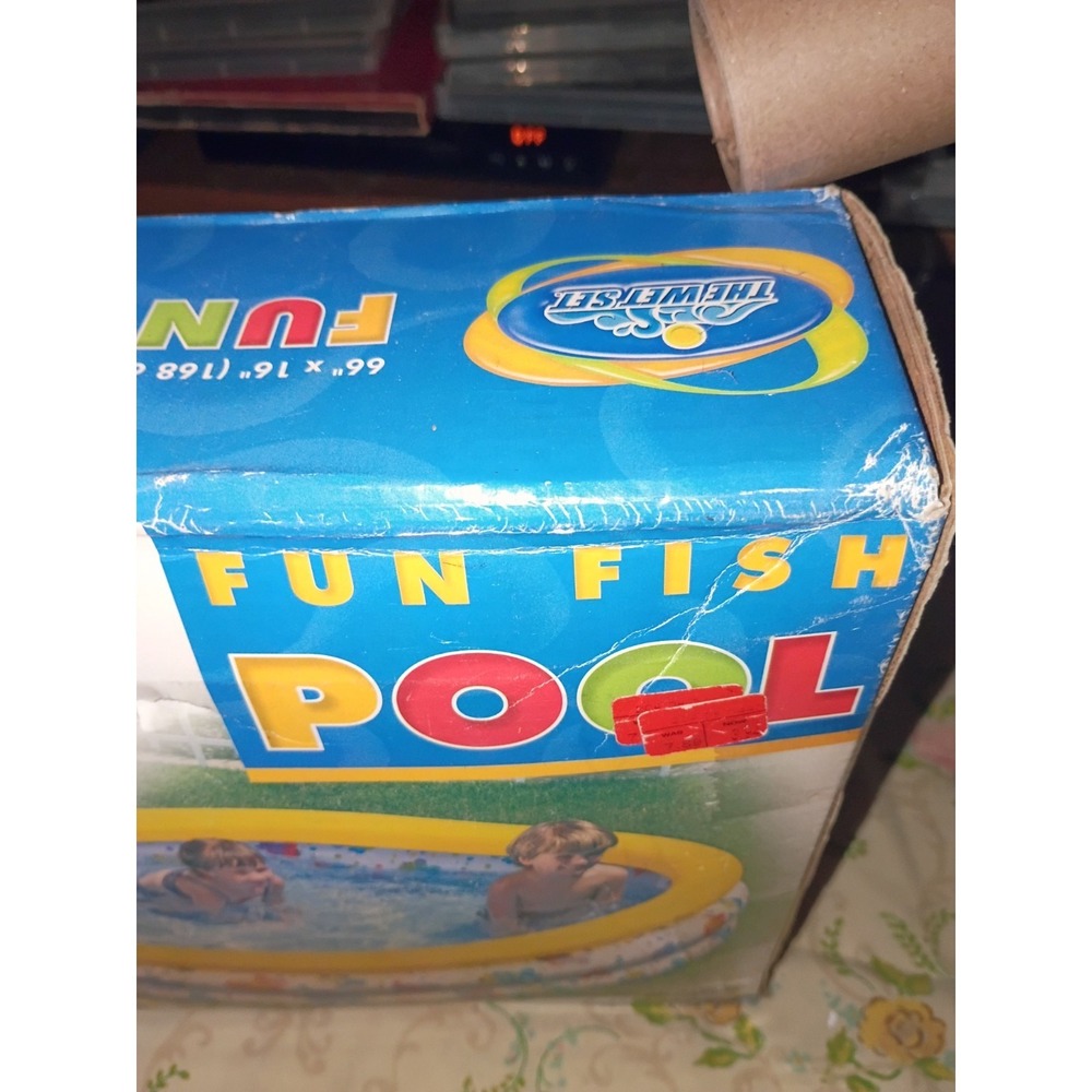 Intex Wet Set Inflatable Pool Fun Fish 66"X16" Sealed - Picture 2 of 5